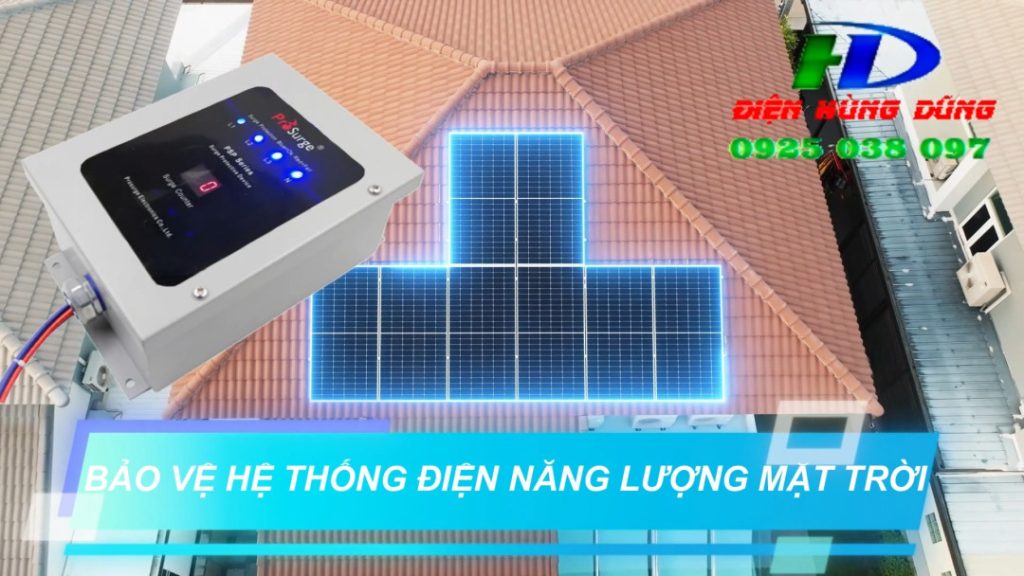 Chống Sét Lan Truyền điện Mặt Trời