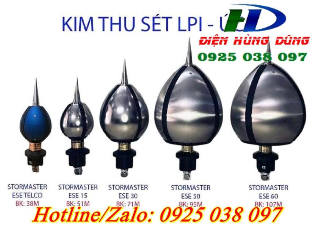 kim thu sét và kim chống sét